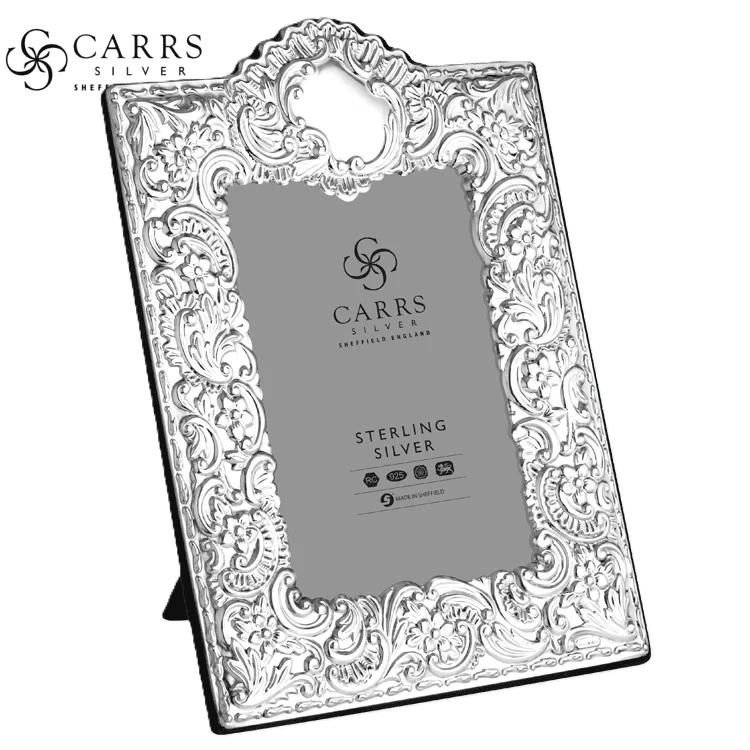 carrs sterling silver 5x7 photo frame ba80 - Charterwells