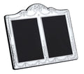 carrs sterling silver traditional double photo frame ba138 - Charterwells