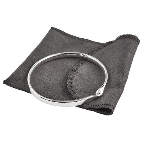 carrs sterling silver twist bracelet bangle - Charterwells