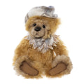 charlie bears ortelius - brown teddy bear sitting wearing a hat and a scarf
