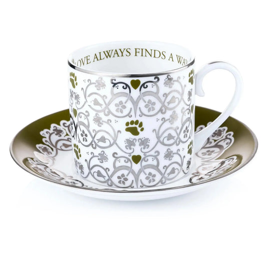 Labyrinth Cup and Saucer image 0