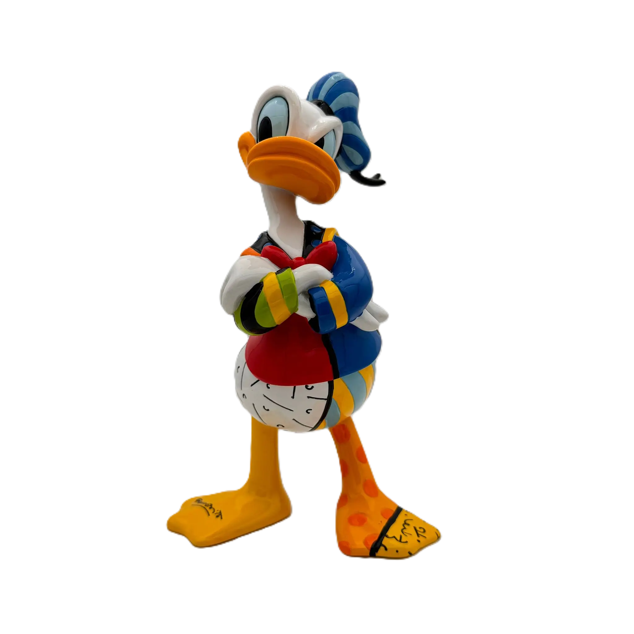 Britto Disney Donald Duck Figurine Charterwells