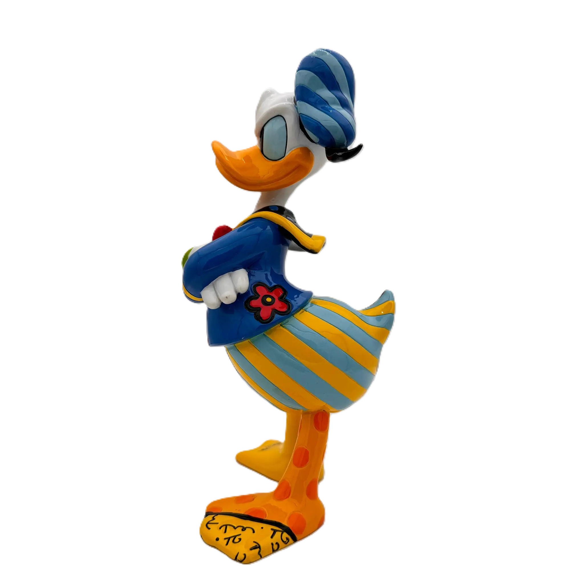 Britto Disney Donald Duck Figurine Charterwells