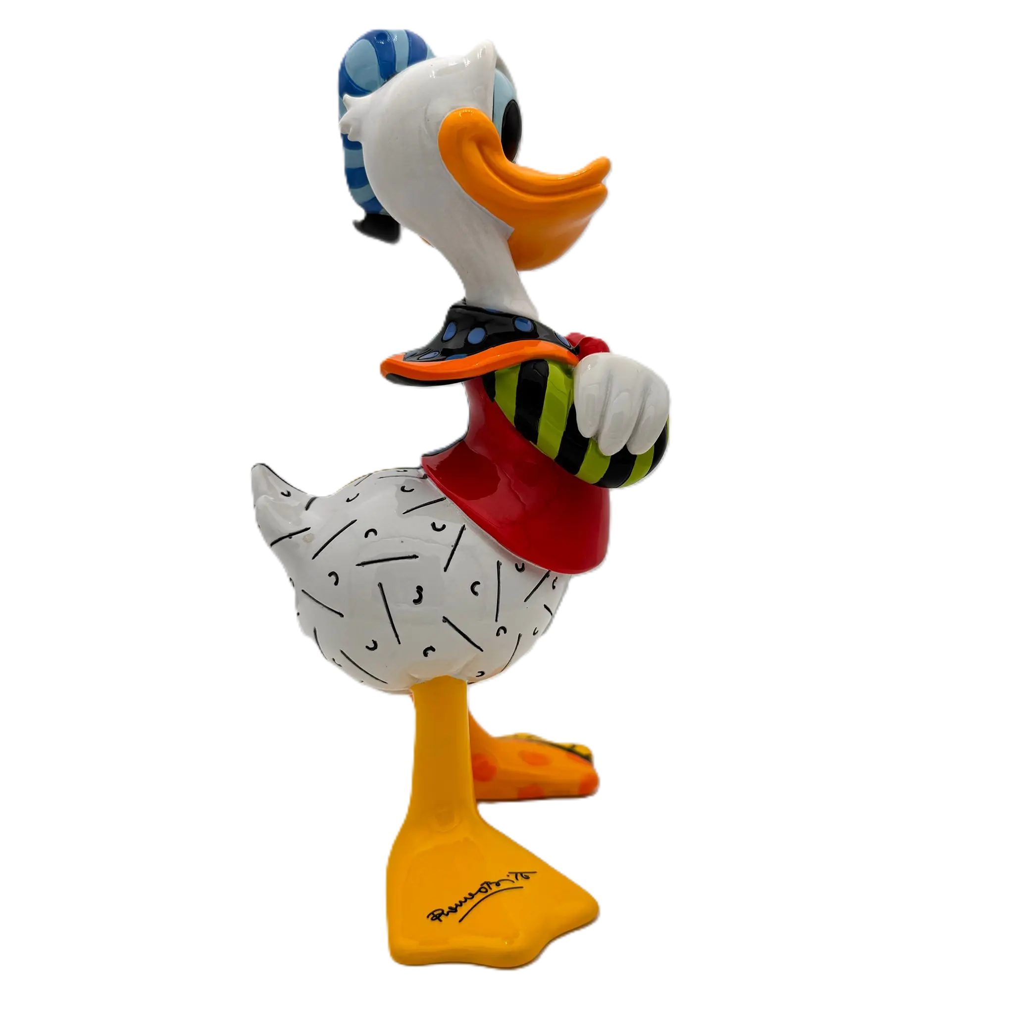 Britto Disney Donald Duck Figurine Charterwells