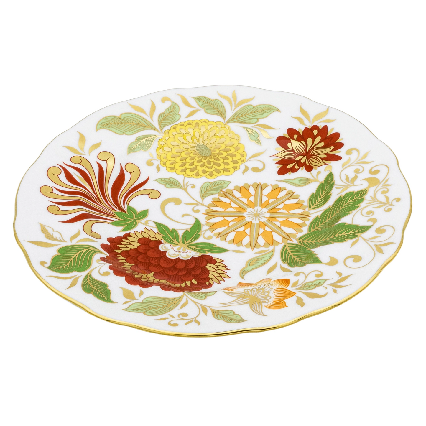 Royal Crown Derby  Indian Summer 8" Accent Plate Royal Crown Derby