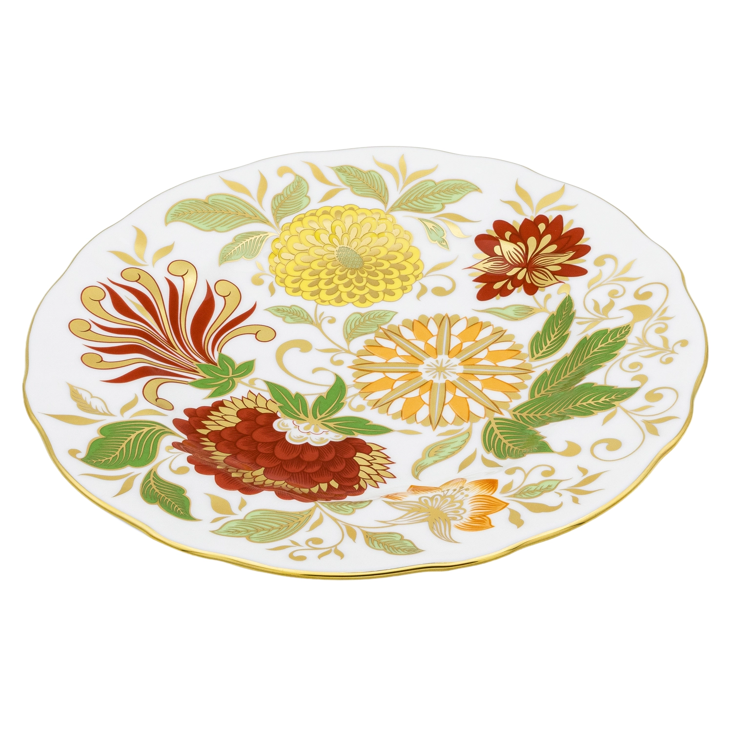 Royal Crown Derby  Indian Summer 8" Accent Plate Royal Crown Derby