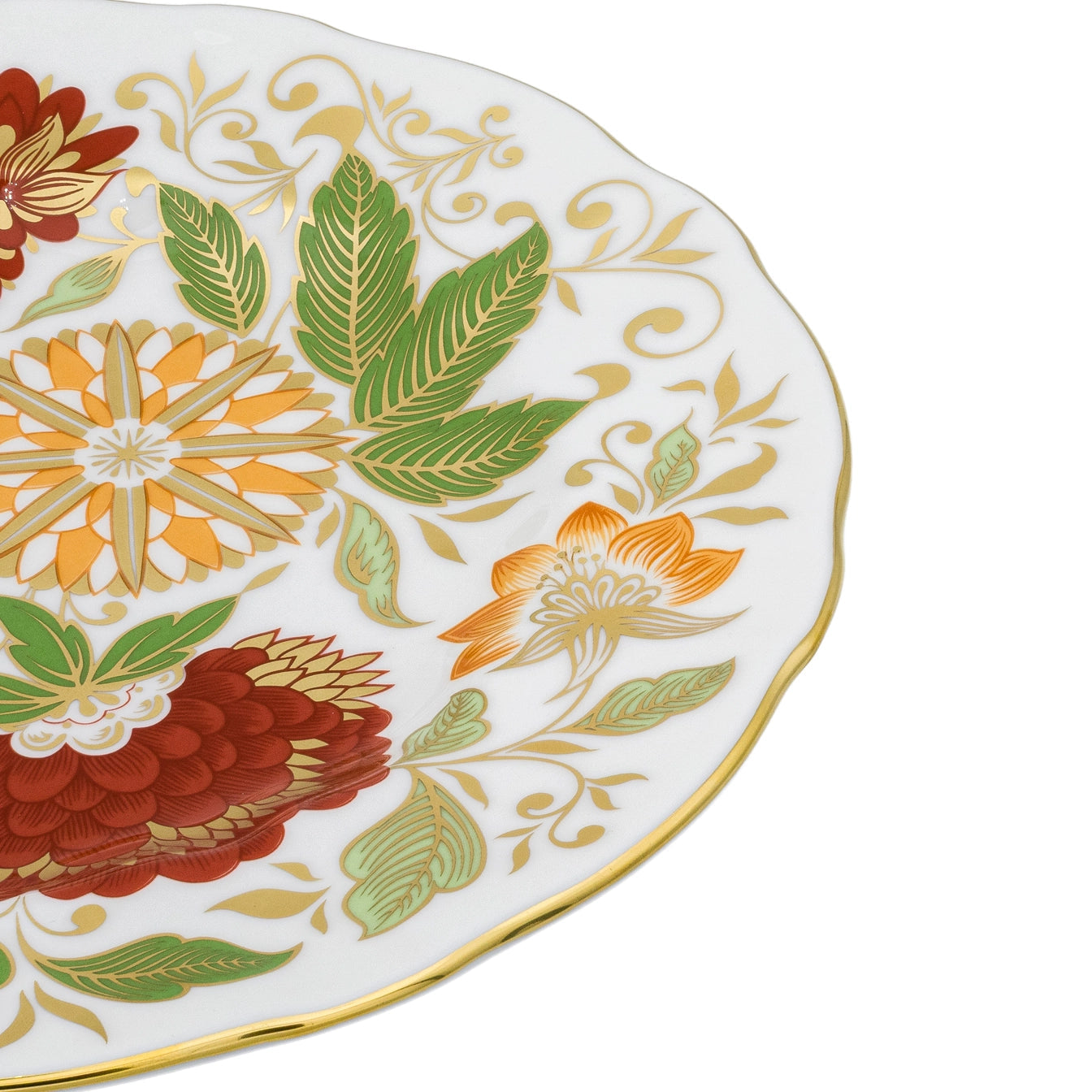 Royal Crown Derby  Indian Summer 8" Accent Plate Royal Crown Derby