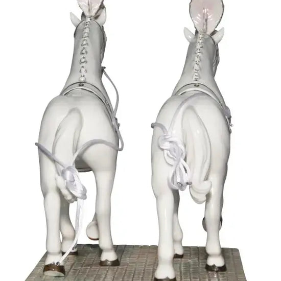 Going to the Chapel Bride & Horse Figurine Blonde image 4