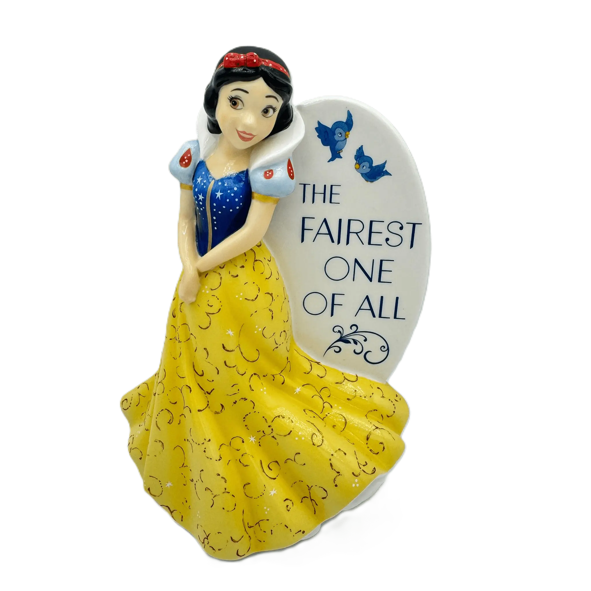 english ladies disney princess snow white flatback figurine - Charterwells