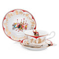 english ladies disney alice in wonderland queen of hearts tea set - Charterwells