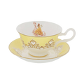 english ladies disney beauty the beast belle tea cup saucer - Charterwells