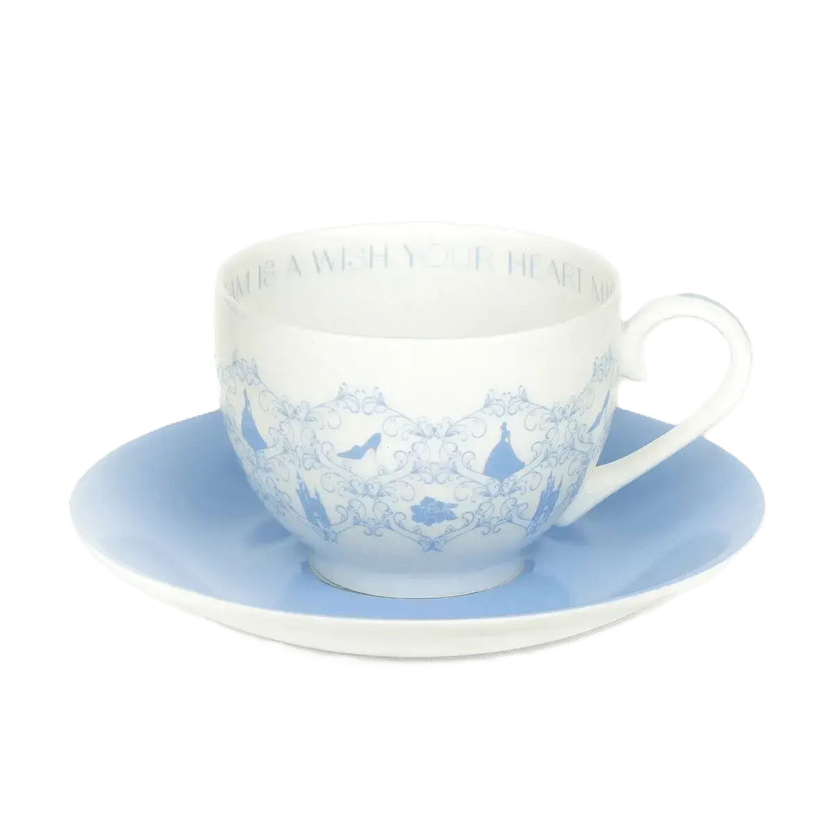 english ladies disney cinderella story cup saucer - Charterwells