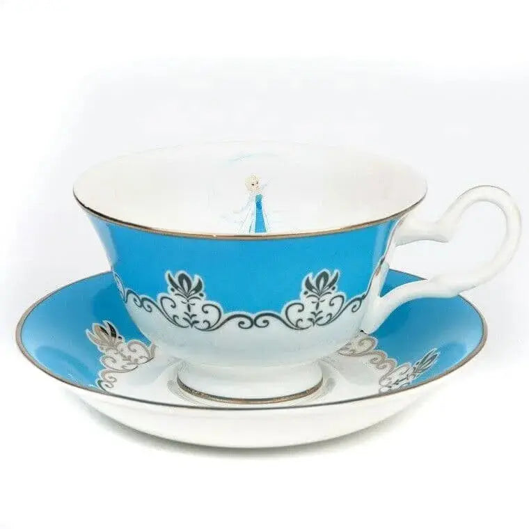 english ladies disney frozen 1 princess elsa tea cup saucer - Charterwells