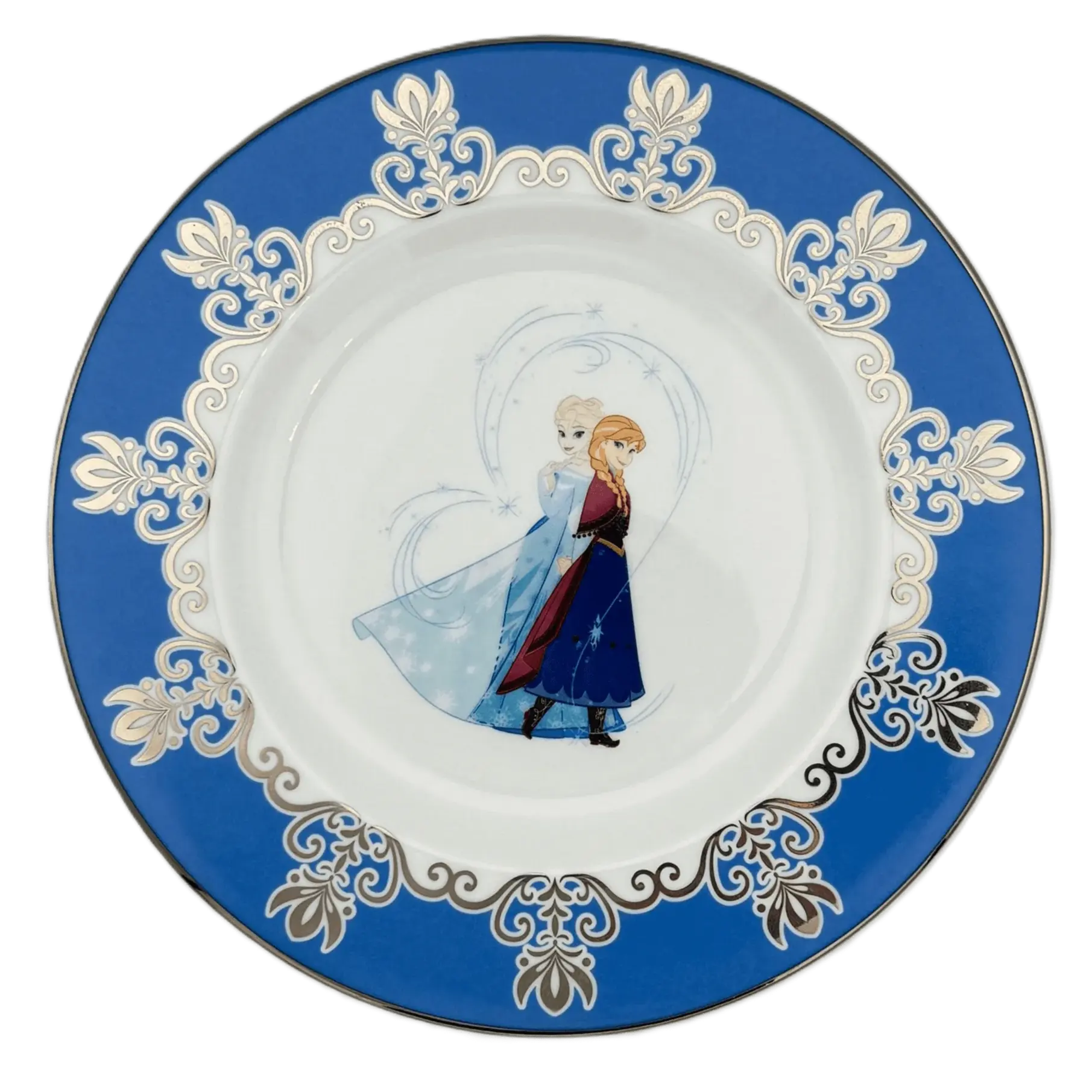 english ladies disney frozen 1 sisters forever 6 cake plate - Charterwells