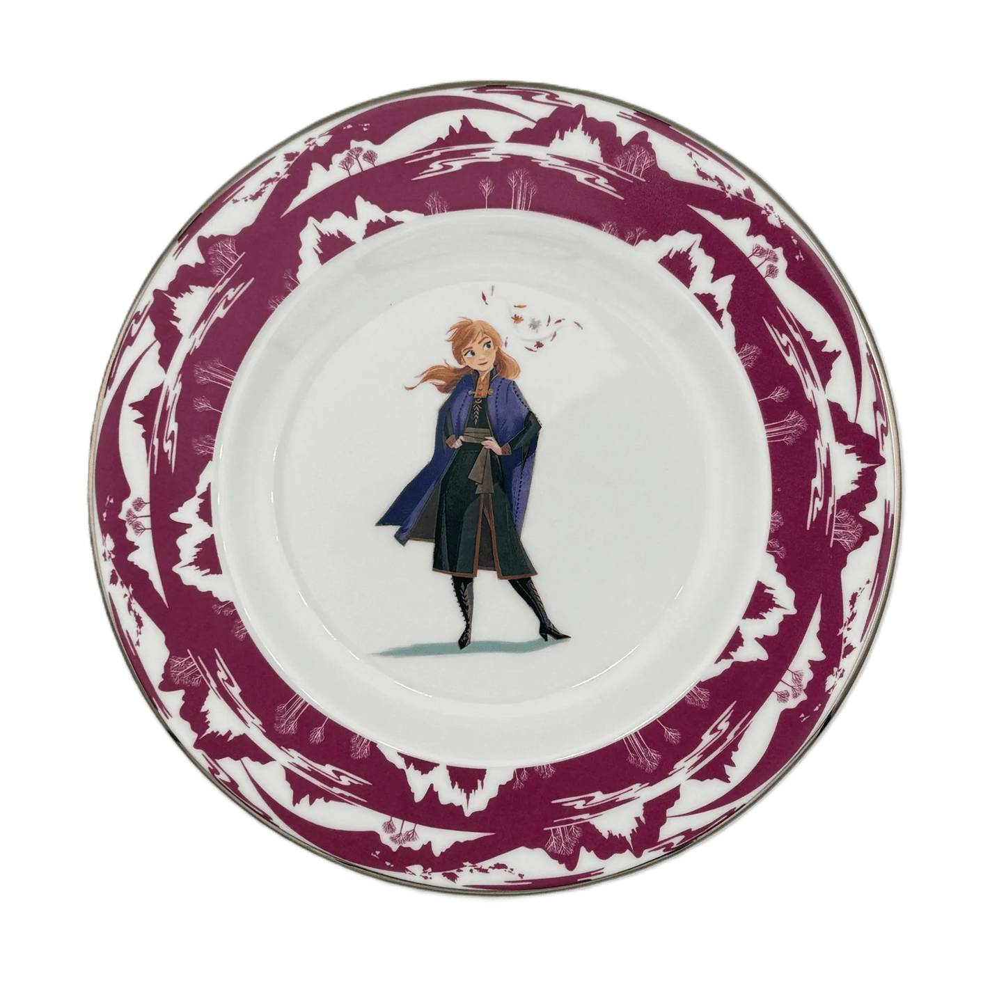 English Ladies Disney Frozen 2 Princess Anna 16cm Cake Plate