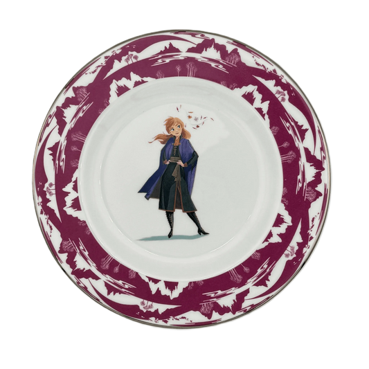 English Ladies Disney Frozen 2 Princess Anna 16cm Cake Plate