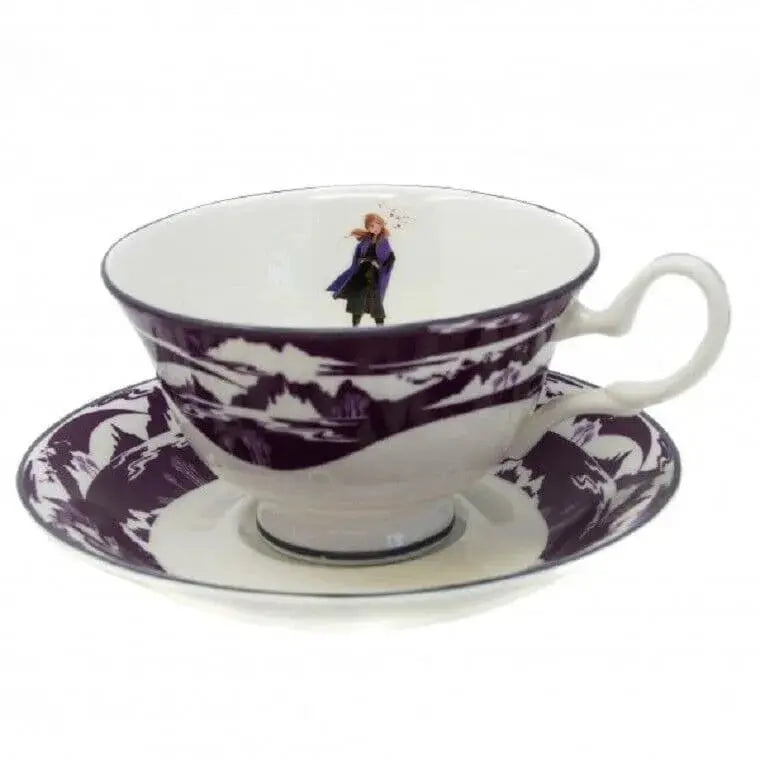 english ladies disney frozen 2 princess anna tea cup saucer - Charterwells