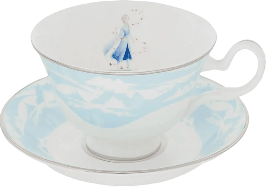 English Ladies Disney Frozen 2 Princess Elsa Tea Cup & Saucer