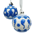 english ladies disney frozen sisters forever christmas tree baubles x 2 - Charterwells