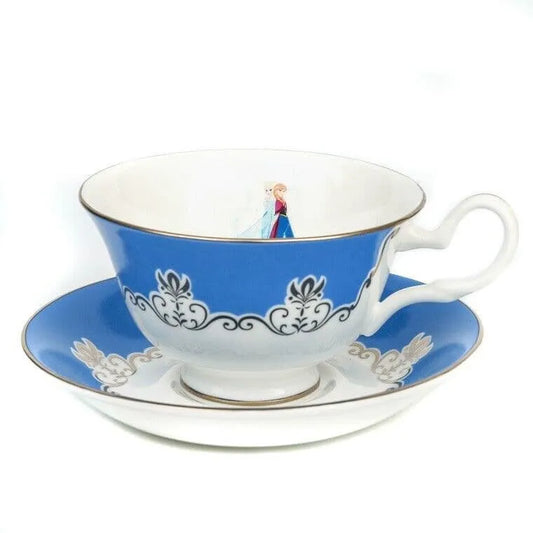 english ladies disney frozen sisters forever tea cup saucer - Charterwells