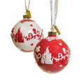english ladies disney little mermaid ariel christmas tree baubles x 2 - Charterwells