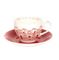 english ladies disney little mermaid ariel story cup saucer - Charterwells