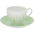 english ladies disney princess the frog tiana story cup saucer 123 - Charterwells