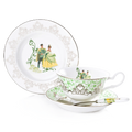 english ladies disney princess the frog tiana wedding 3pc tea set - Charterwells