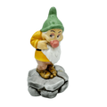 english ladies disney snow white diamond mine bashful dwarf figurine - Charterwells