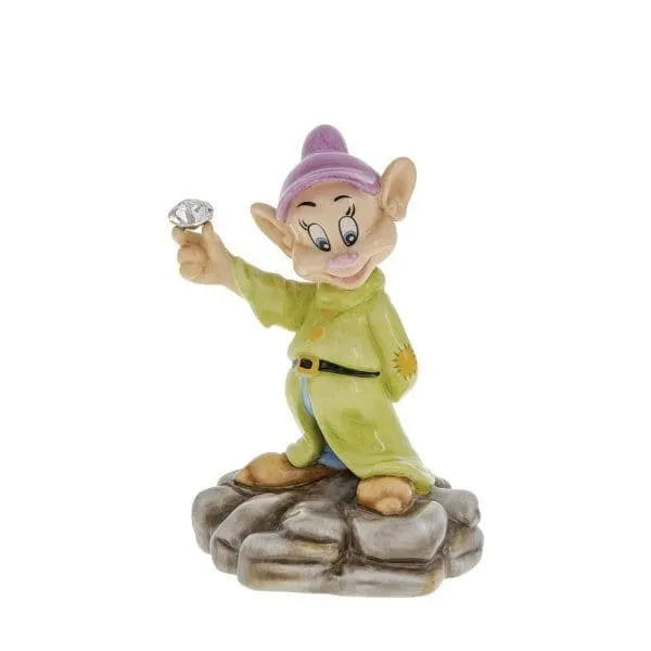 English Ladies Disney Snow White Diamond Mine Dopey Dwarf Figurine