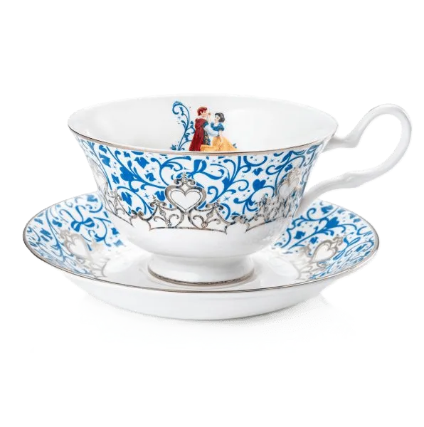 English Ladies Disney Snow White Wedding 3pc Tea Set