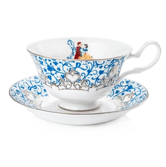 English Ladies Disney Snow White Wedding 3pc Tea Set