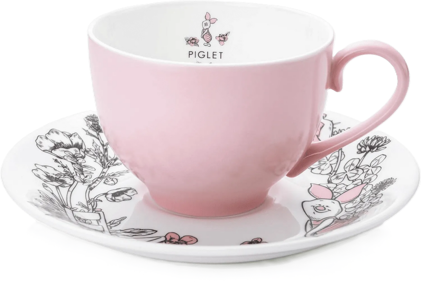 English Ladies Disney Winnie the Pooh Piglet Cup & Saucer