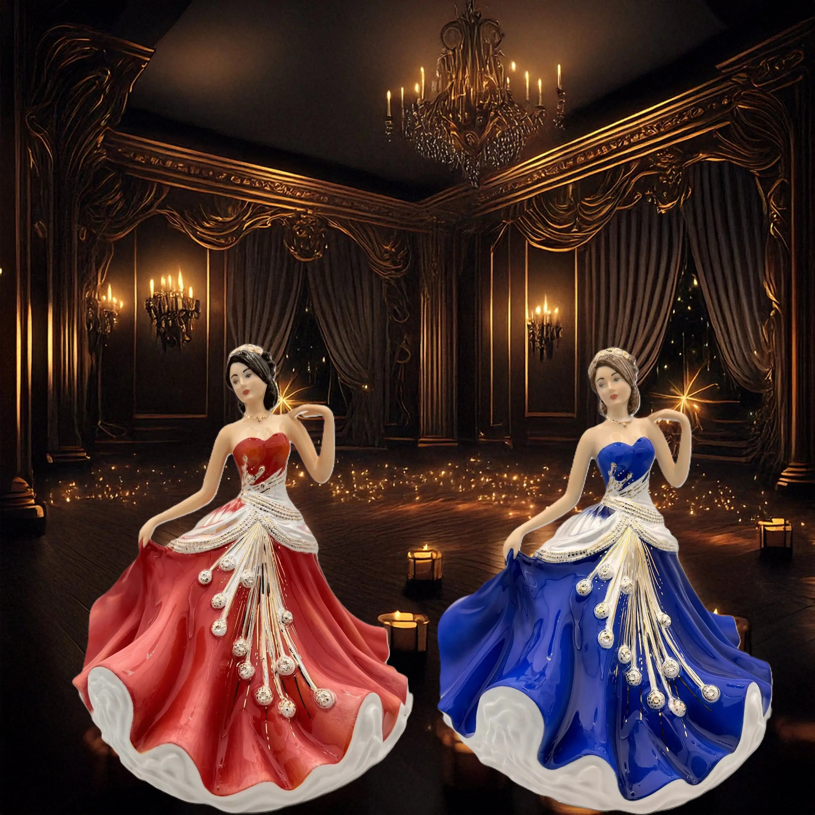 English Ladies Going to the Ball Midnight & Sunset Bundle Charterwells
