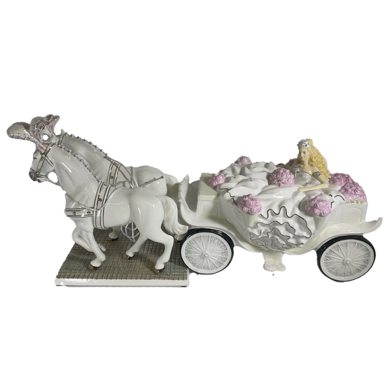 english ladies thelma madine going to the chapel bride horse figurine - Charterwells