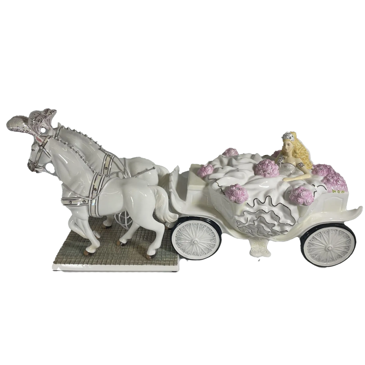 english ladies thelma madine going to the chapel bride horse figurine - Charterwells