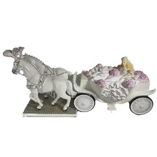 english ladies thelma madine going to the chapel bride horse figurine - Charterwells