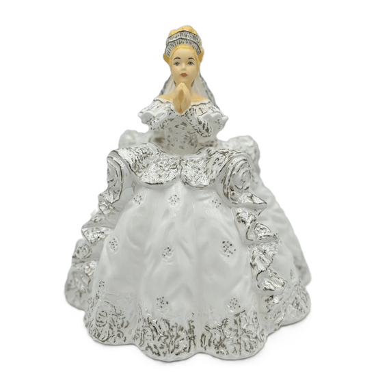 english ladies thelma madine little prayer communion figurine blonde - Charterwells