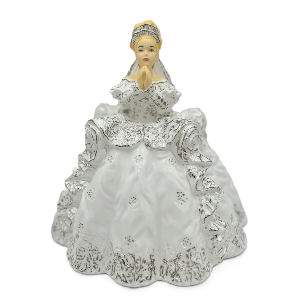 english ladies thelma madine little prayer communion figurine blonde - Charterwells