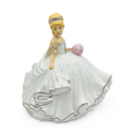 english ladies thelma madine mini bride of the year figurine blonde - Charterwells