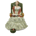 english ladies victorian lady figurine - Charterwells