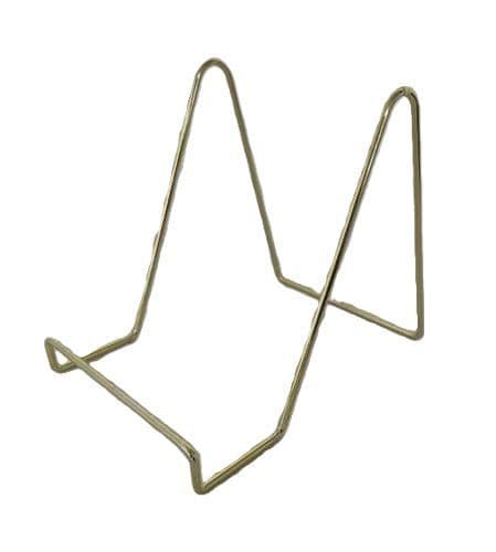 Gold Effect Large Easel Display Stands For Large Bowls (Pack of 10) Charterwells