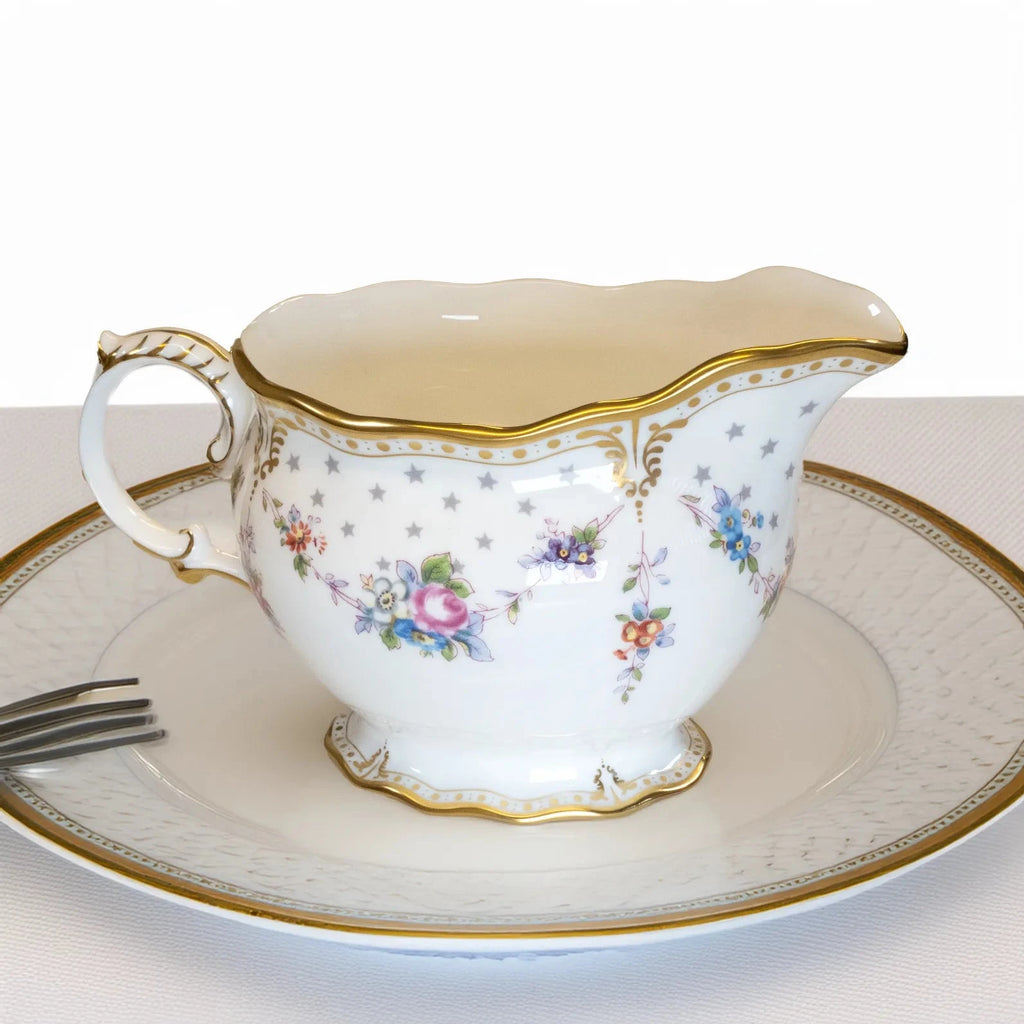 Royal Crown Derby Antoinette Cream Milk Jug Charterwells