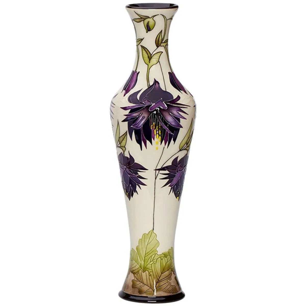 Moorcroft Limited Edition Black Barlow Vase