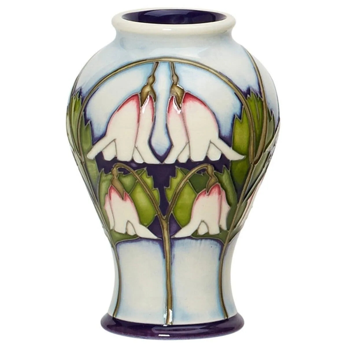 moorcroft limited edition twinflowervase - Charterwells