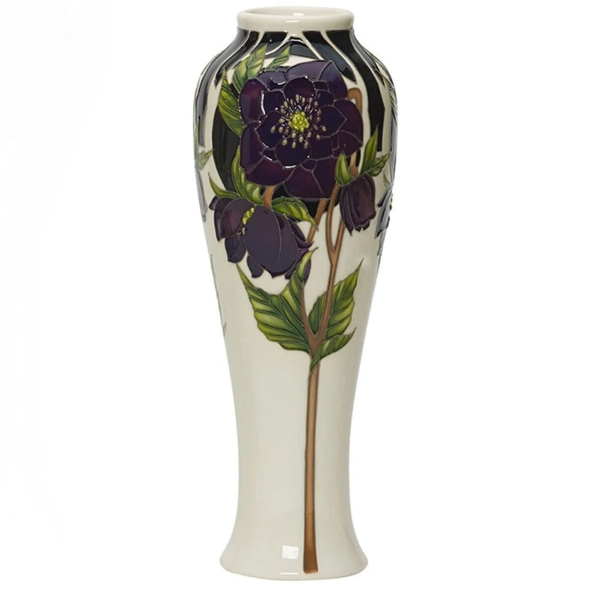 moorcroft onyx ltd edition vase 121 10 - Charterwells