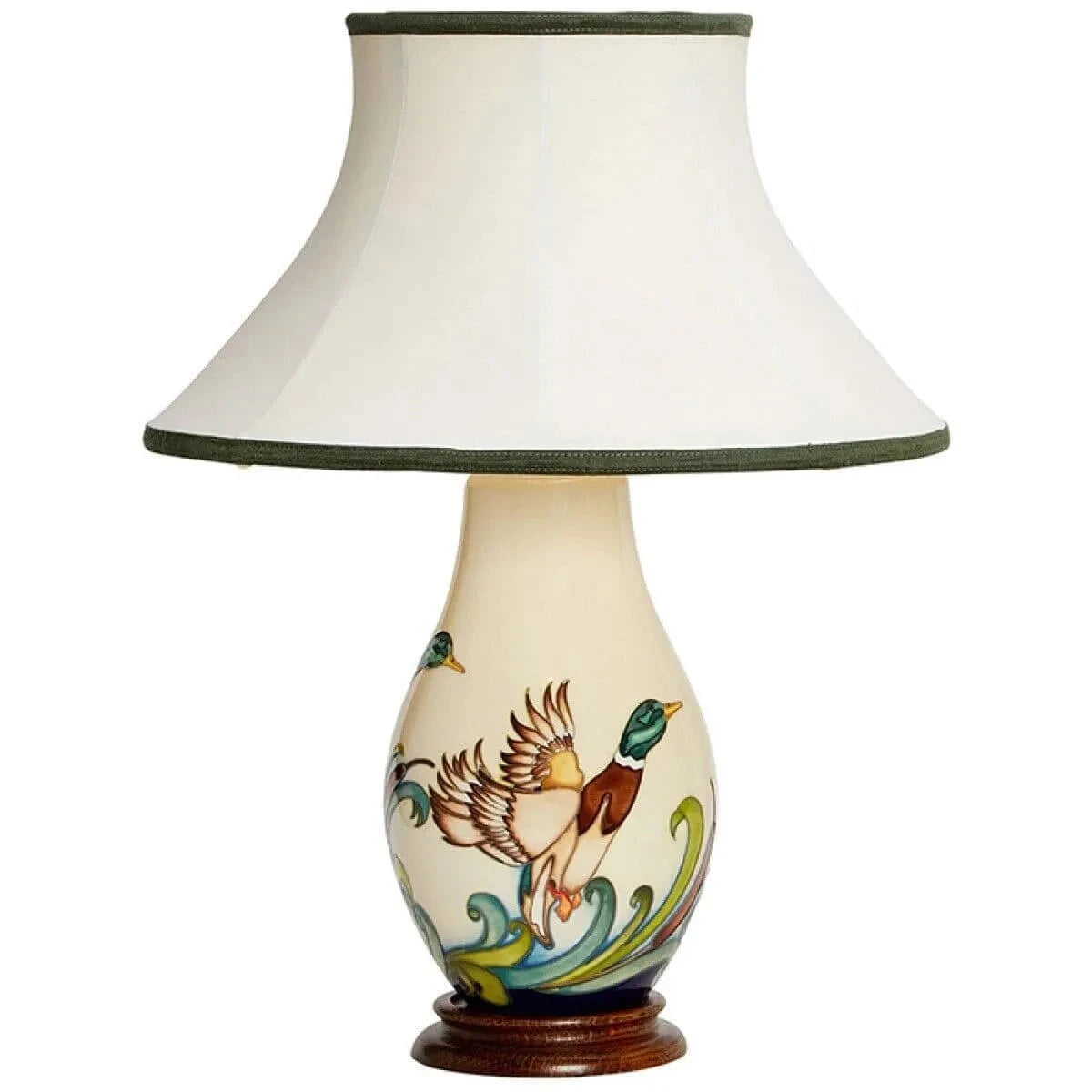 moorcroft wild ducks lamp l117 9 - Charterwells