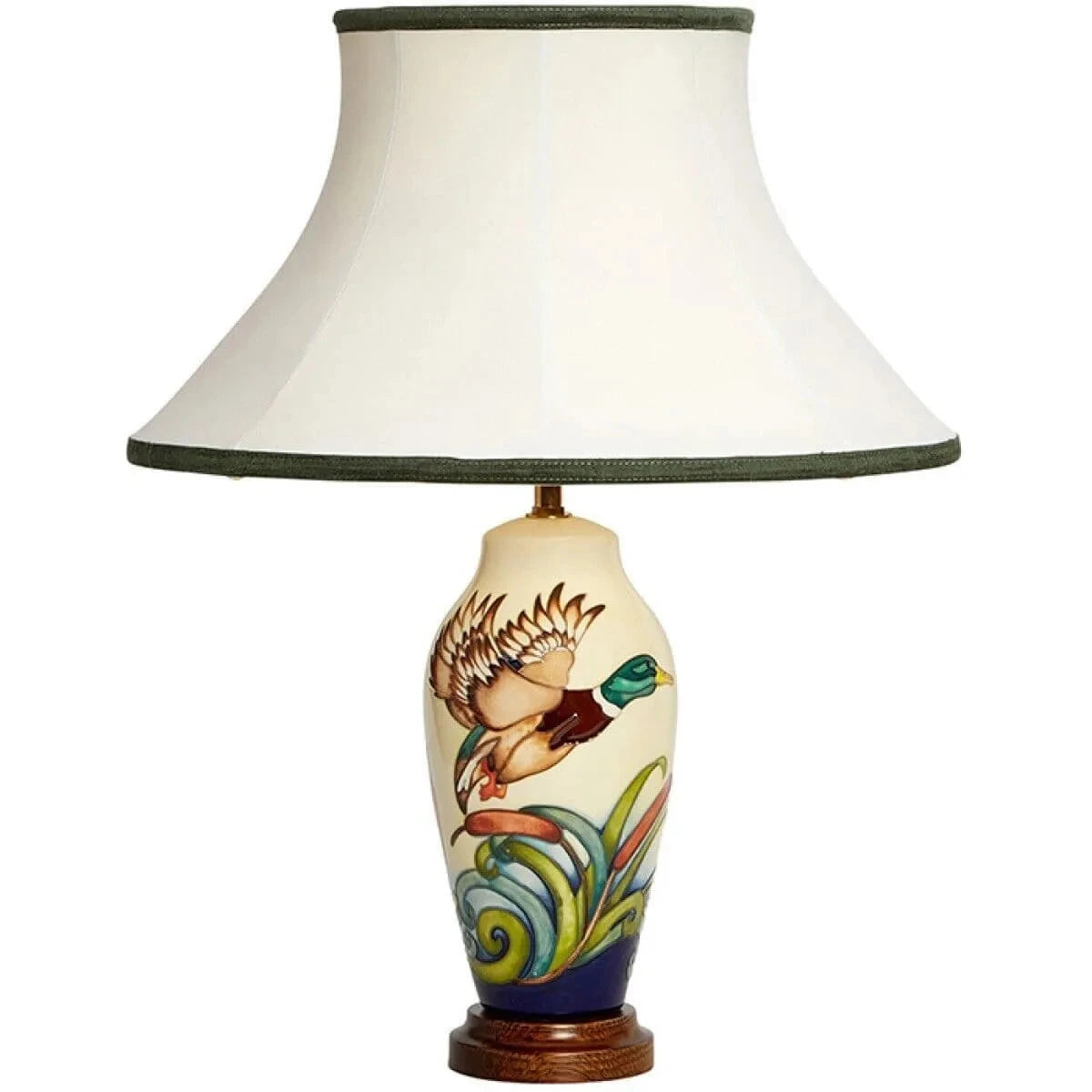 moorcroft wild ducks lamp l200 8 - Charterwells