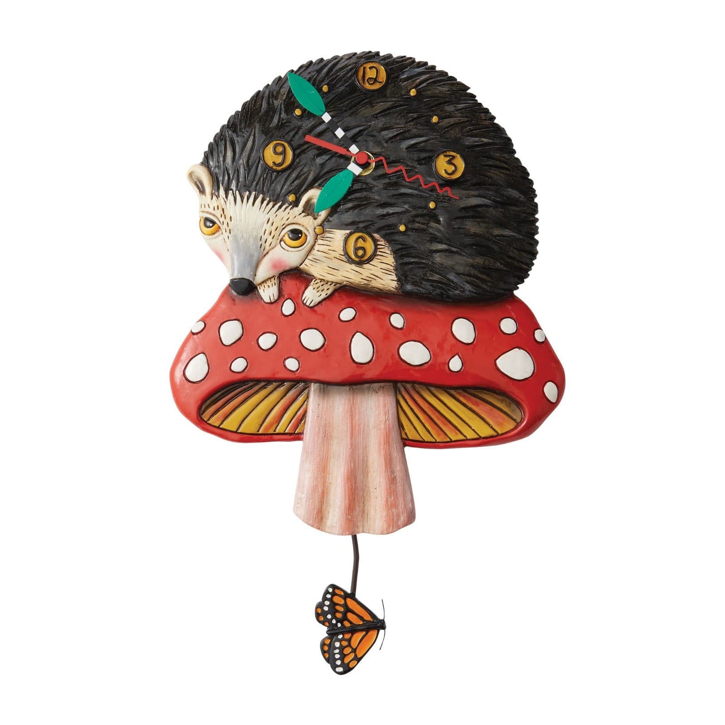 Allen Designs Novelty Clock : Hank the Hedgehog