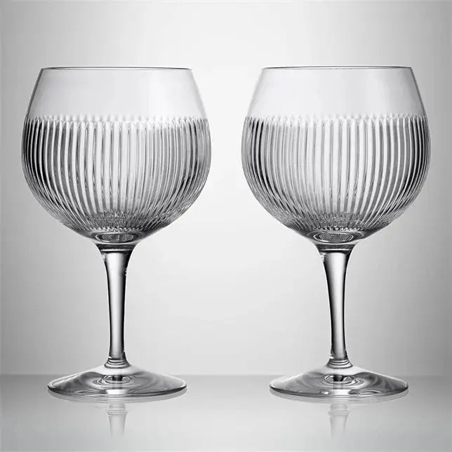 Waterford Crystal Aras Balloon Gin Glasses Set of 2 Crystal Glassware Charterwells